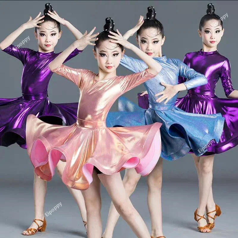 Костюм для бальных танцев Румба Самба Детский костюм современный карнавал джаз