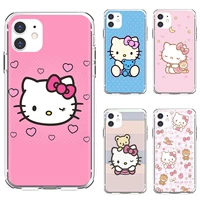hello kitty cool for iphone 10 11 12 13 mini pro 4s 5s se 5c 6 6s 7 8 x xr xs plus max 2020 soft cases