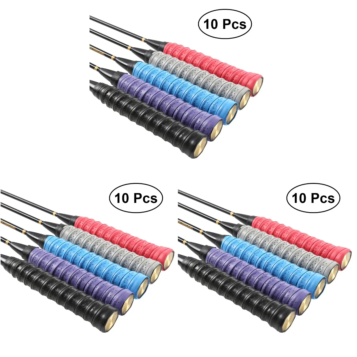 

30 шт., лента для ракеток для тенниса и бадминтона