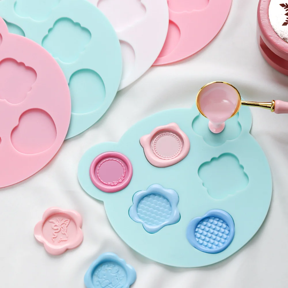 Силиконовая Измерительная Подушечка Для Штампов Держатель Частиц Воска Кольцо