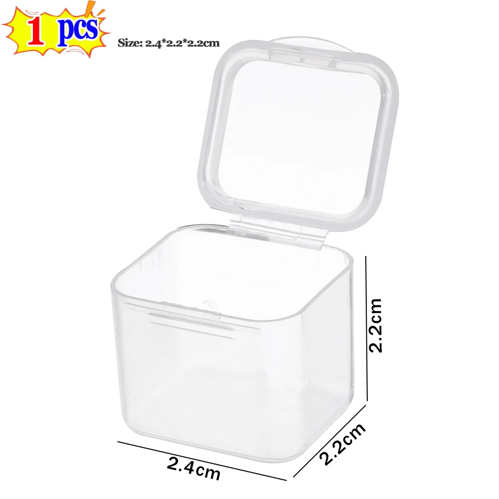 

Пластиковый прозрачный мини-коробка для хранения