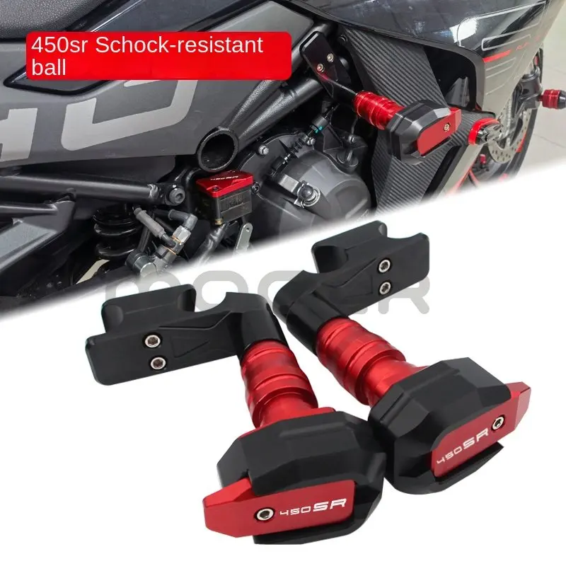 

Applicable To CF Moto 22 450SR Anti-drop Ball Refitted Body Bumper Rubber Exhaust Bar Ba For Frame Sliders Modified Parts
