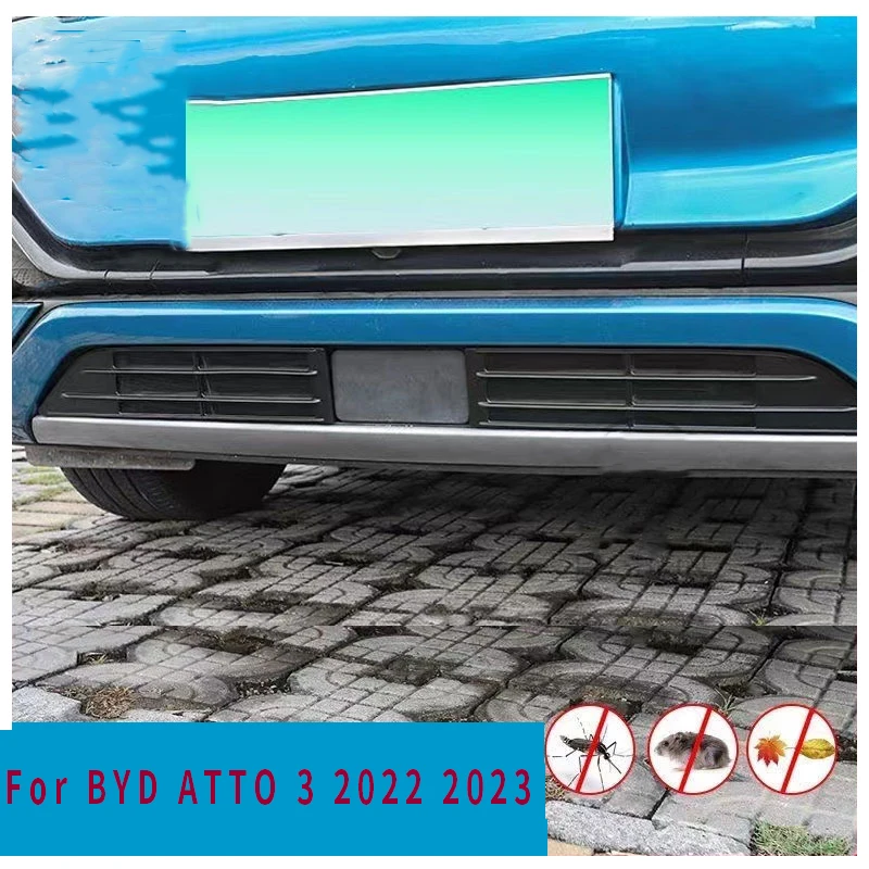 

For BYD ATTO 3 2022 2023 Car Accessories Front Grille Insert Net Anti-insect Dust Garbage Proof Inner Cover Net