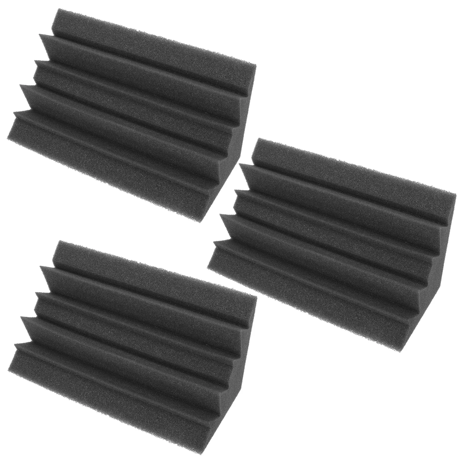

Sound Acoustic Corner Panels Soundproof Bass Absorbing Studio Block Paneltrapezoidal Traps Noise Proof Wall Reduction Padding