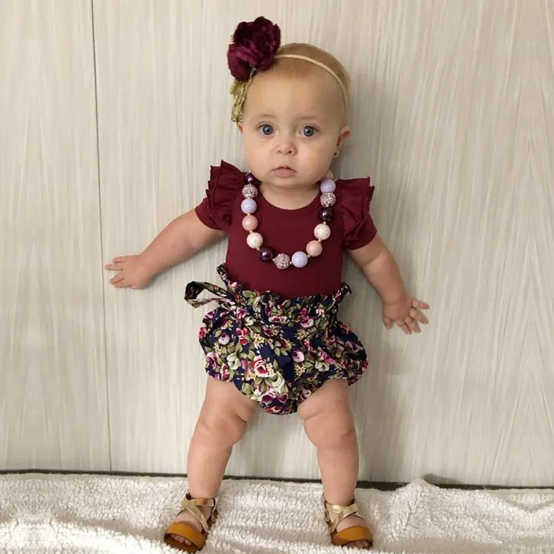 

Детский комбинезон с расклешенными рукавами, на возраст 0-24 месяца