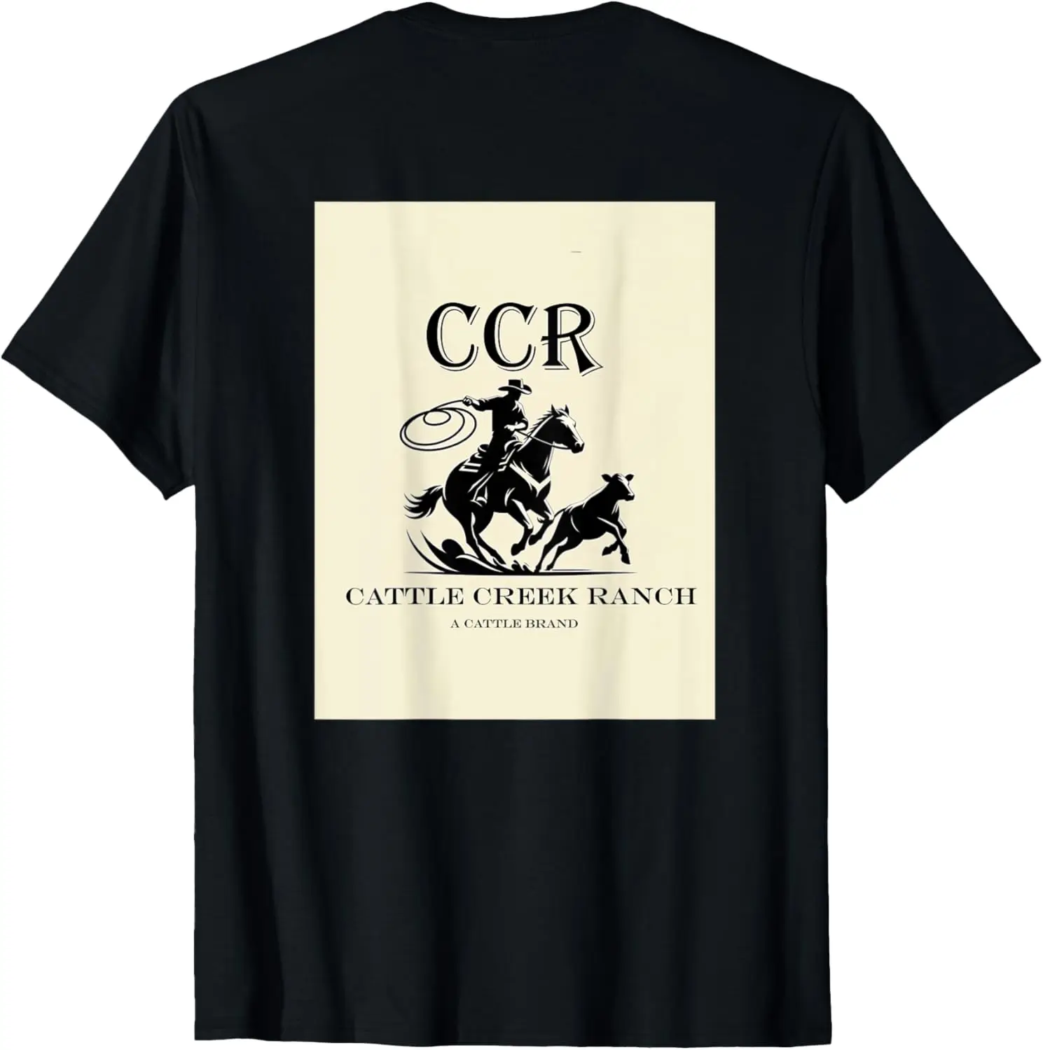 Футболка с рисунком в стиле вестерн Cattle Creek Roping