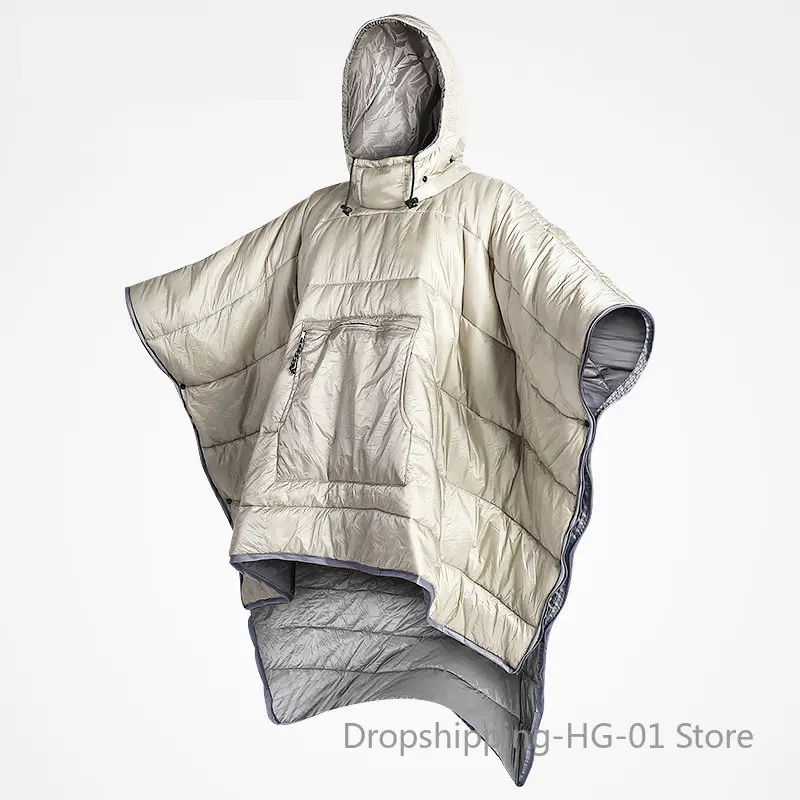 Ленивый плащ спальный мешок унисекс портативный легко хранить уличный