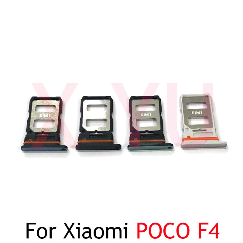 Для Xiaomi Poco F4 / GT гнездо для SIM-карты слот Держатель адаптер один двойной разъем