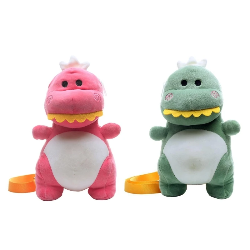 

Женская плюшевая сумка через плечо с динозавром, милые сумки с животными, прекрасная сумка через плечо в подарок