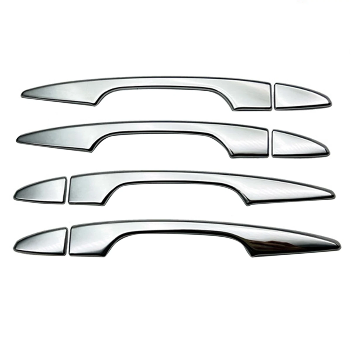 

Хромированные автомобильные наружные дверные ручки для Mitsubishi Outlander 2022, защитный АБС-пластик