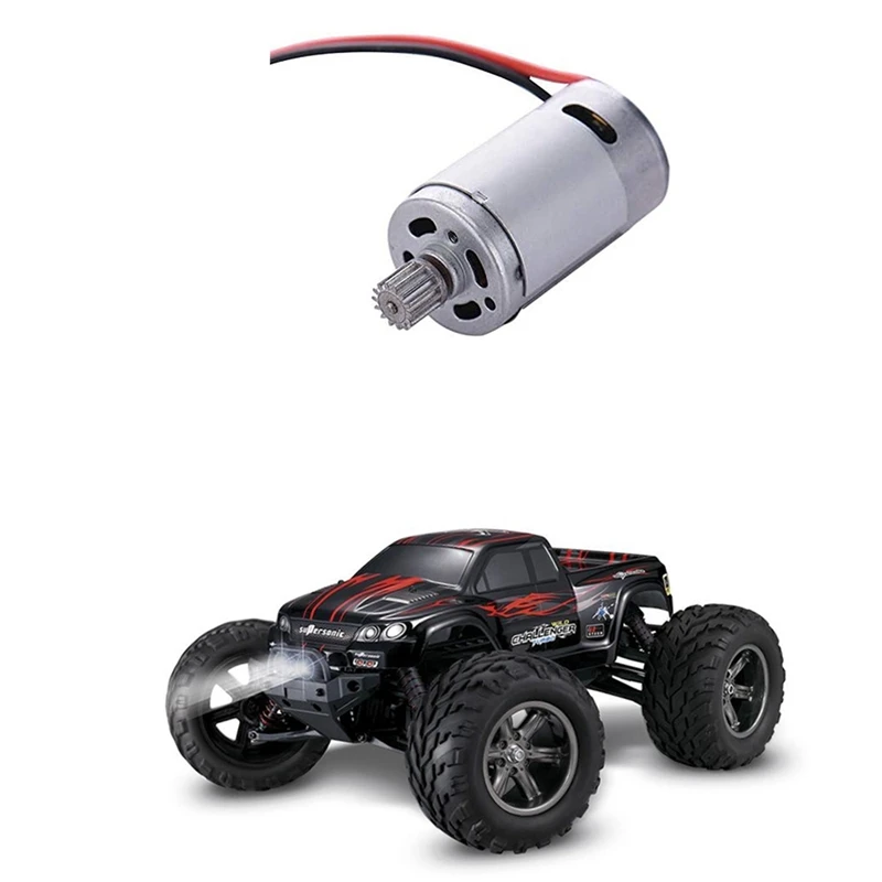 Двигатель 390 с шестерней для XLH XINLEHONG X9115 X9116 X9120 1/12 Monster Truck RC автомобильные запасные