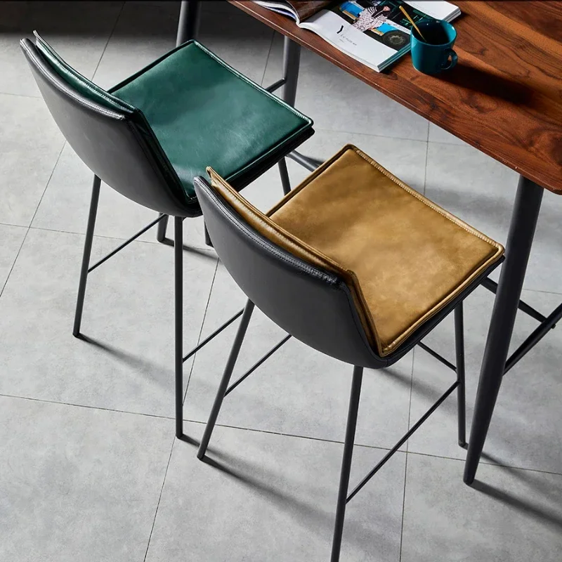 Дизайнерский стул для дома бара металлические стулья высокие кухонные