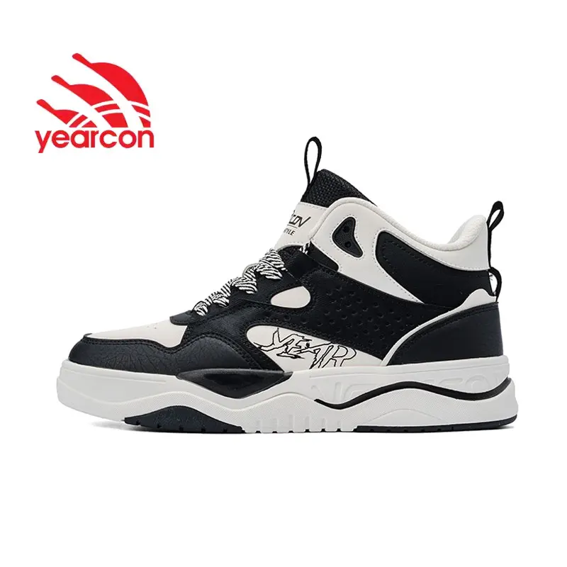 YEARCON Мужская обувь новинка 2024 высокие туфли мужские универсальные повседневные