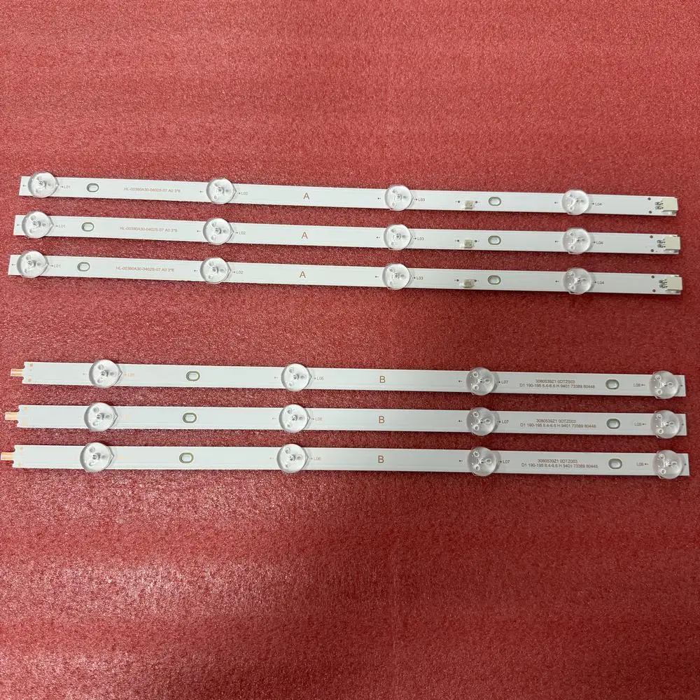 Светодиодная лента подсветки для AKTV 40LEX-7272FTS2C 40LFA29E 39S1810 IP-LE 410005   СТ-4040C 39DM5500 40DM6500 HL-00390A30-0402S-07 А0 (art.: 3920cb8d58cfb) - 3920cb8d58cfb