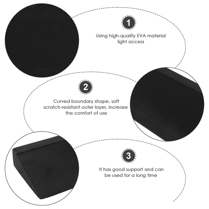 Наклонная доска для йоги наклонная из пенопласта наклонный деревянный кирпич