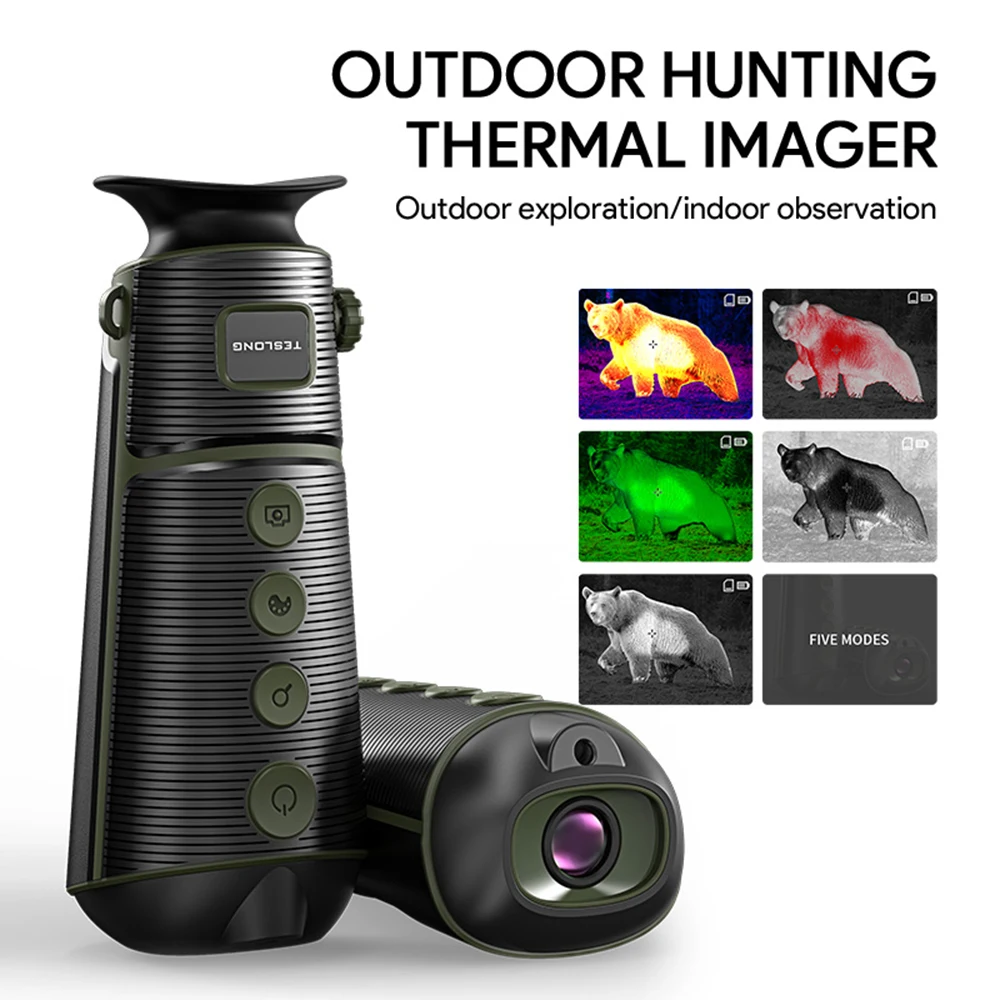 

Наружная инфракрасная тепловизионная камера Teslong TTS260 260*200 HD для охоты, Ручной оптический Монокуляр ночного видения, прицел 4X