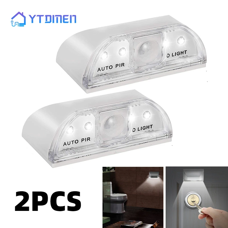 

Home Infrared PIR Keyhole Light Auto ON/OFF Detector Door Lock Light Wireless Night Lamp For Stairs Warehouse Cupboard Wardrobe