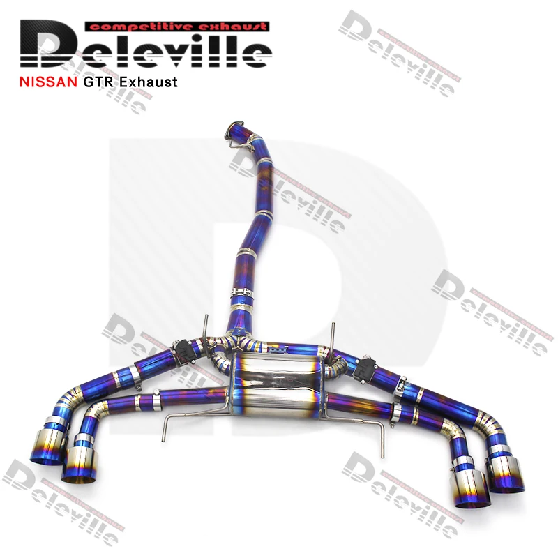 Китайская фабрика производительность выхлопная система труба из титанового