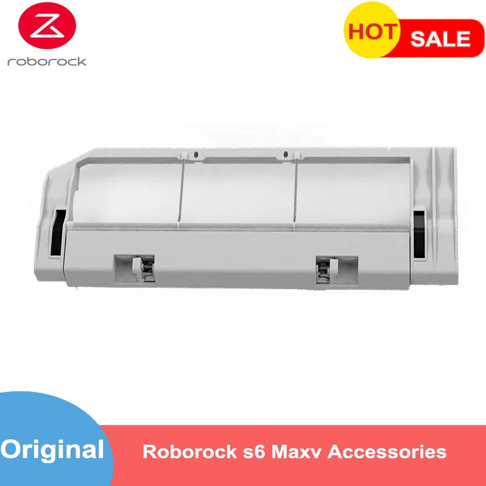 

Roborock s6 maxv accessories Roll Brush Cover Original Xiaomi Mijia1s Roborock S50 S51 S6 S6Pure S4 S5max Robot Main Brush Cover