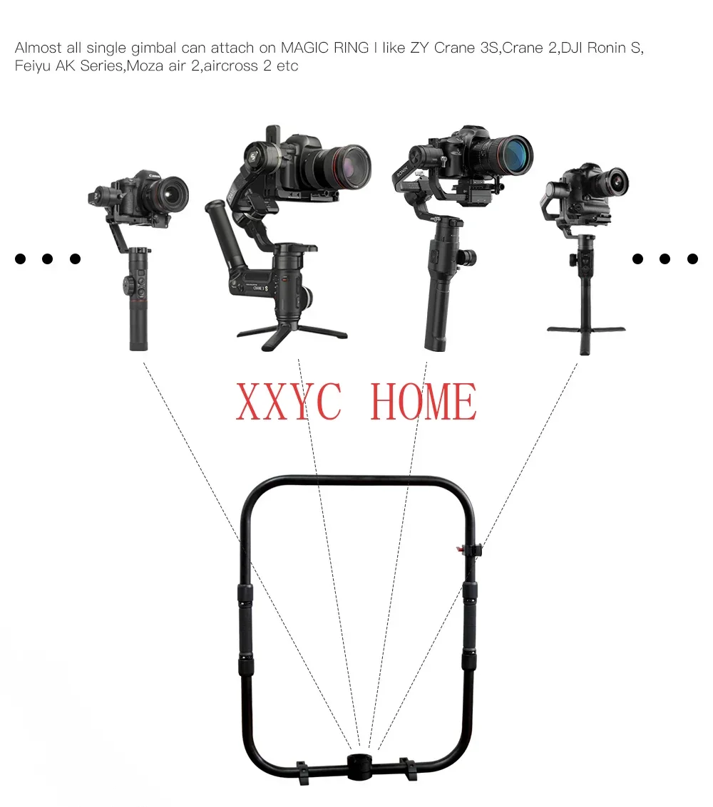 Волшебное кольцо I Handeld RING с адаптером ARRI Gear для стабилизатора одной ручкой 3S 2S RONIN