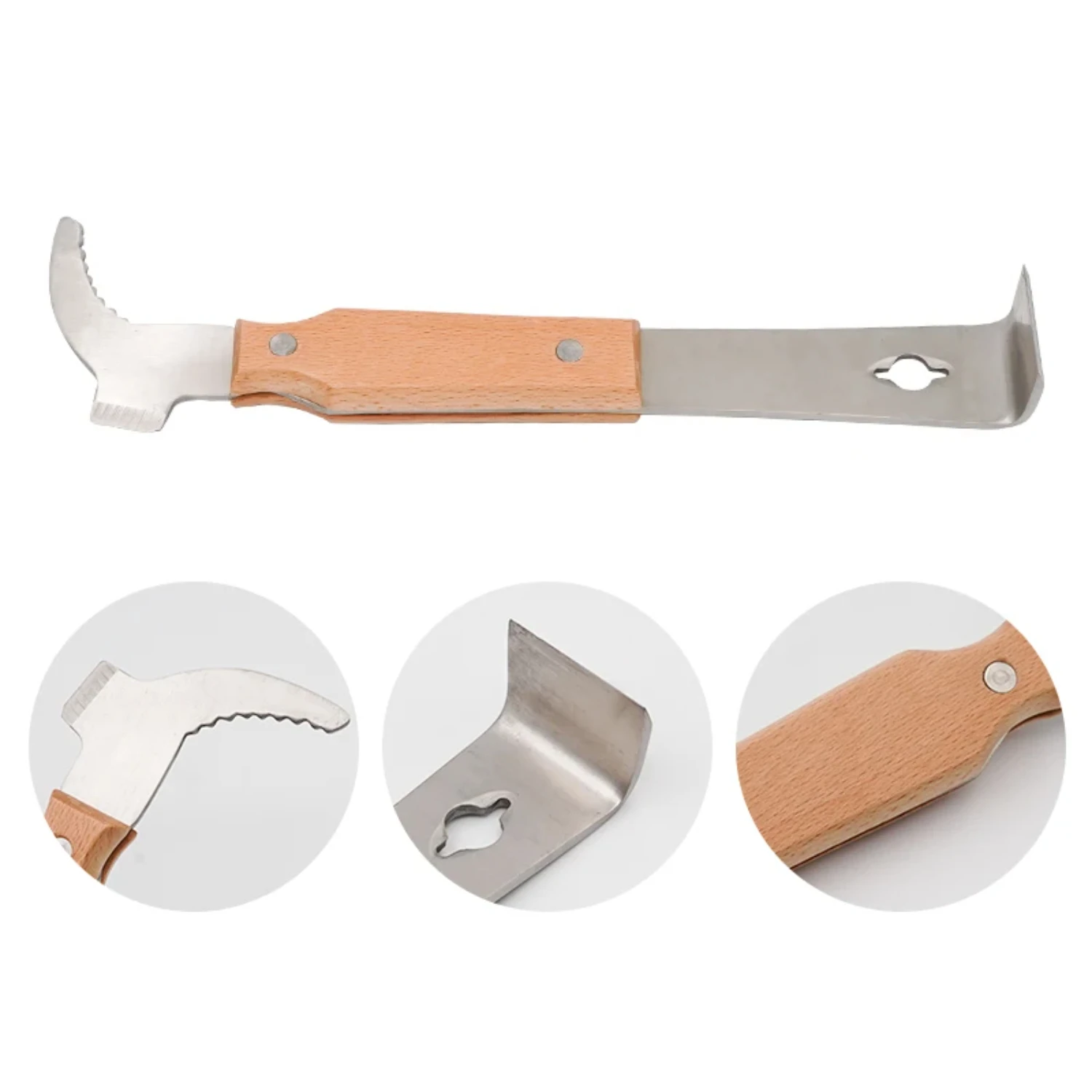 Многофункциональный скребок из нержавеющей стали для эффективной очистки Улья и