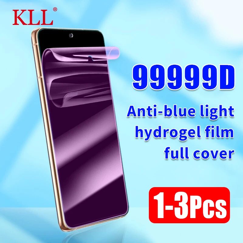 

Anti-blue light Hydrogel Film for Xiaomi Poco X3 X4 M3 M4 F3 F4 GT Screen Protector Redmi K50 Gaming K40S K30 Pro 10A 10C Film