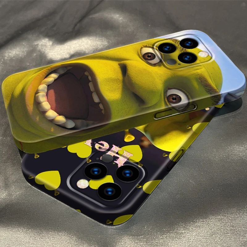 

Anime Cartoon Shreks Cute Film Phone Case For Apple iPhone 14 13 12 Mini 11 XS Pro Max X XR 8 7 Plus SE Feilin Hard Cover