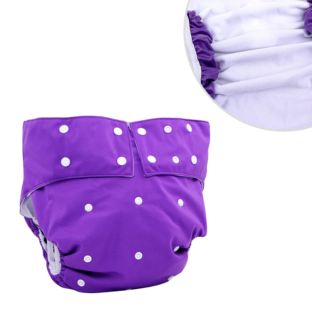 

1 Pc Adult Large Cloth Leakproof Adjustable Reusable Absorbent Pad Diaper Nappy for Postoperative Care Old Man Disabled