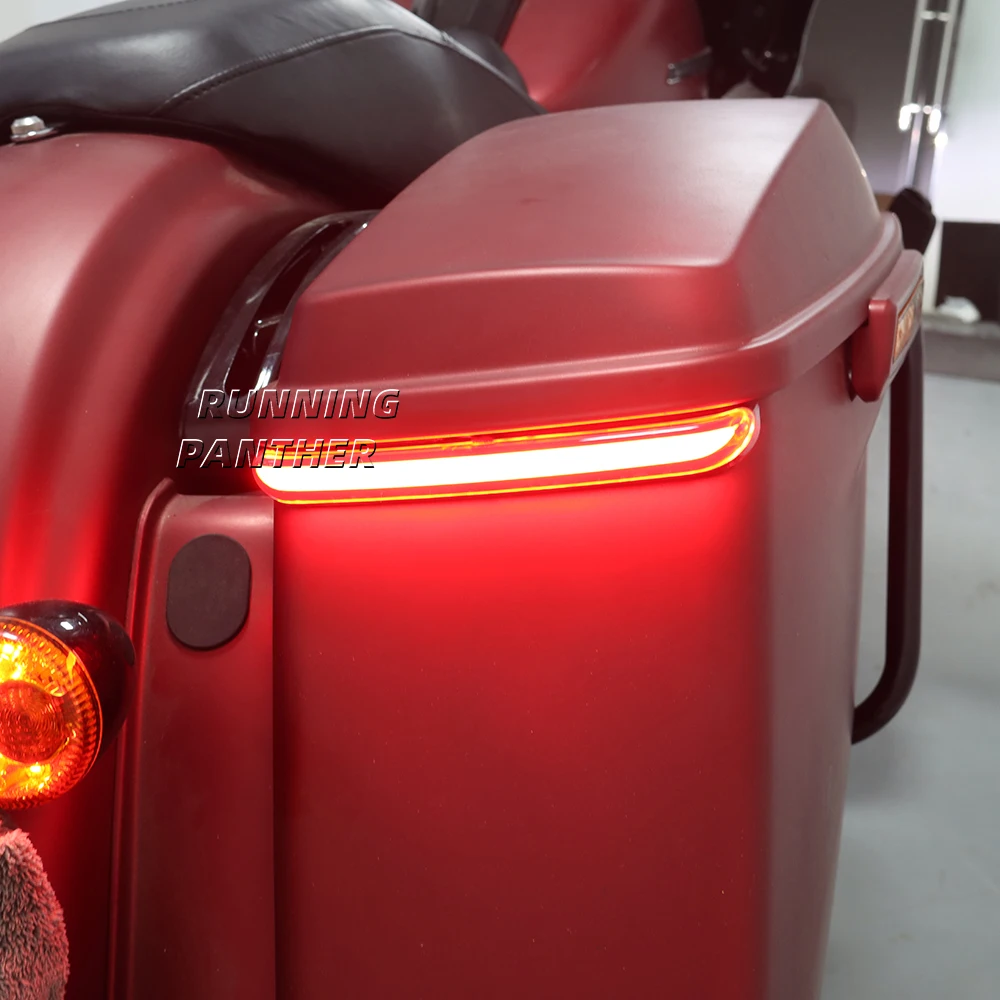 Трассировщик дыма для мотоцикла Harley Touring Road King Street Glide FLHR CVO задняя сиденья фонари