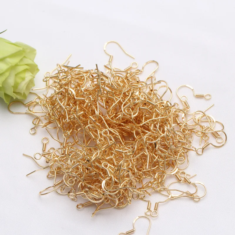 10pcs Stainless Steel Ear Hook Findings French Homemade Tassel Earring Half-finished for DIY Jewelry Making Supplies Accessories