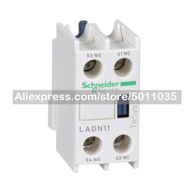 

LADN11 Schneider Electric TeSys Contactor Auxiliary Contact Module, 1NO+1NC; LADN11