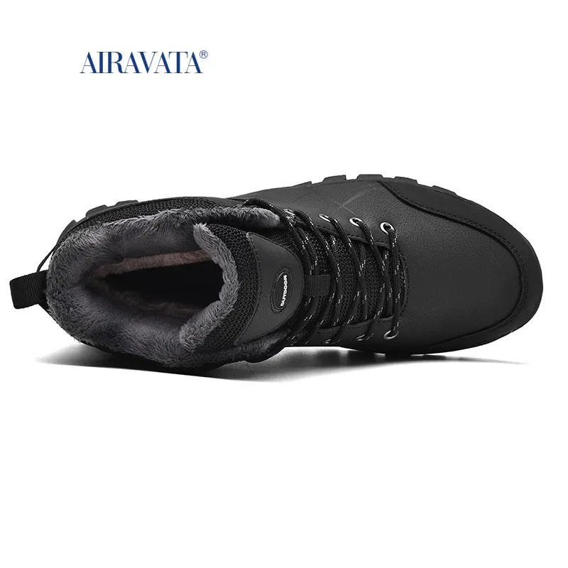 High Top Men Hiking Waterproof Trekking Boots Mountain Climbing Shoes Sneakers Rubber Sole Casual Shoes Size 39-48