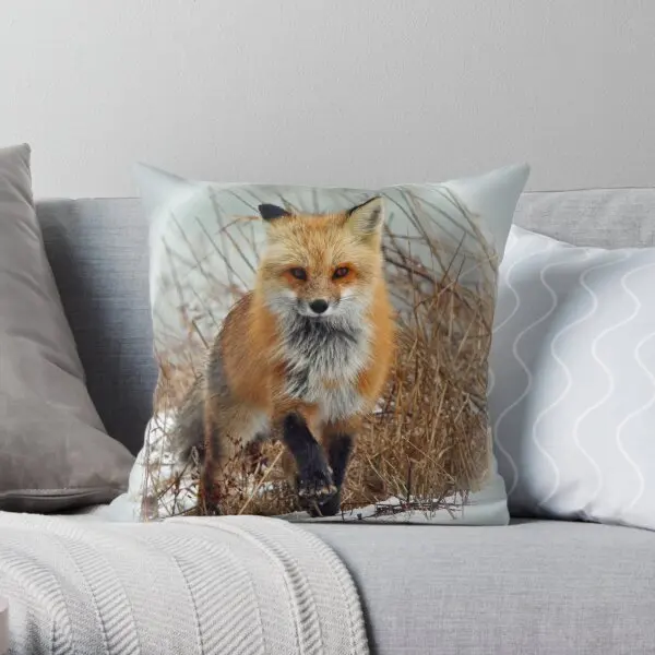 

Наволочка для подушки с принтом Red Fox, модная мягкая удобная подушка в стиле аниме, квадратная, для спальни, свадьбы, дома, в комплект не входя...
