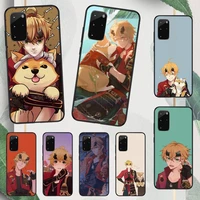 thoma genshin impact phone case for samsung galaxy a s note 10 12 20 32 40 50 51 52 70 71 72 21 fe s ultra plus