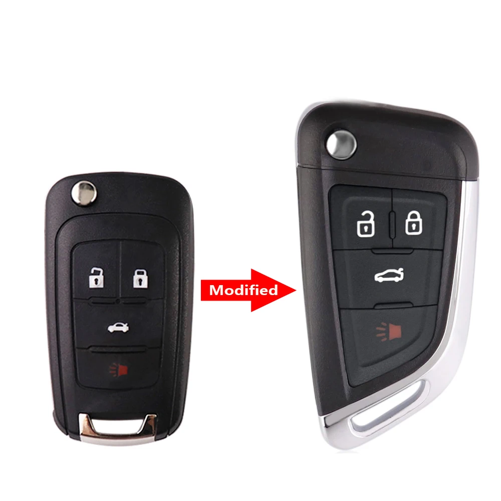 

Корпус автомобильного ключа с 2/3/4/5 кнопками для Chevrolet Cruze Lova Epica Camaro Impala Sail Malibu Orlando Trax Spark Prism без логотипа