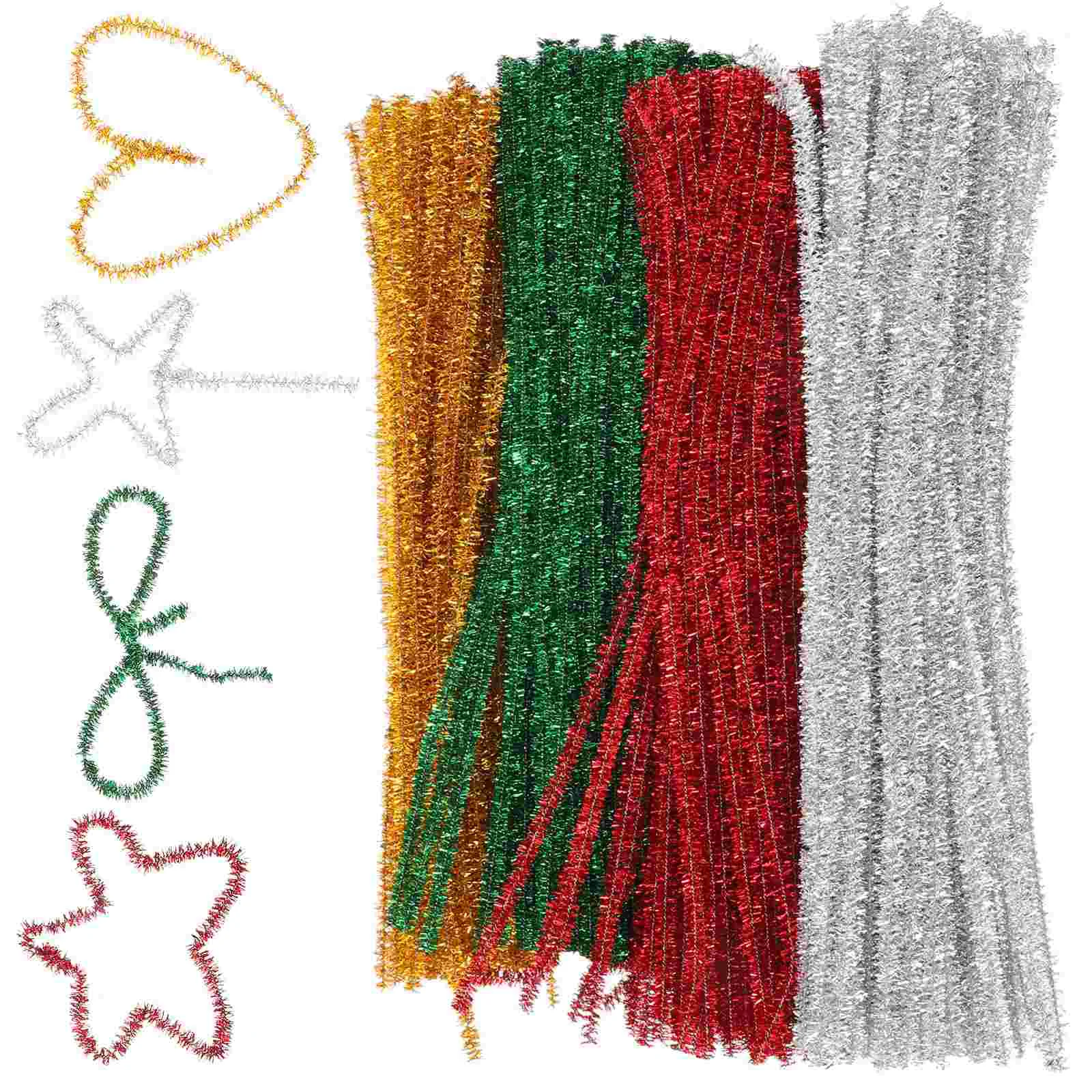 400 шт. очищающее средство рождественские стебли из синели принадлежности для