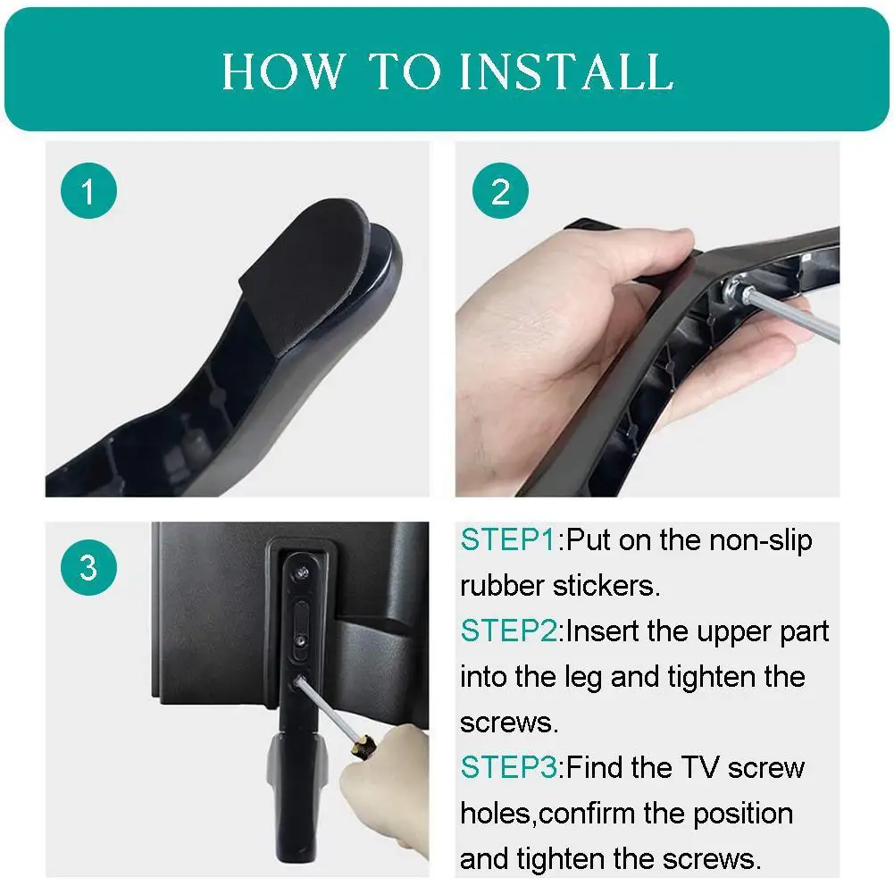 Универсальная Подставка для телевизора 2 шт. базовое крепление ЖК-телевизоров Vizio