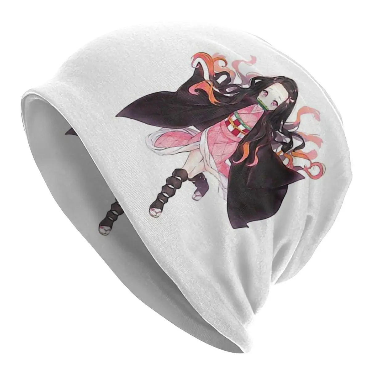 

Bonnet Hats Demon Slayer Kimetsu No Yaiba Men Women's Thin Hat Kamado Nezuko Cool AutumnCap Design Skullies Beanies Caps
