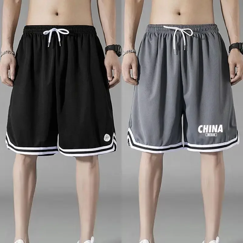 Stylish Men's Summer Shorts Home Running Large Pants Sweatpants For Fat Men Loose Fit Casual Male