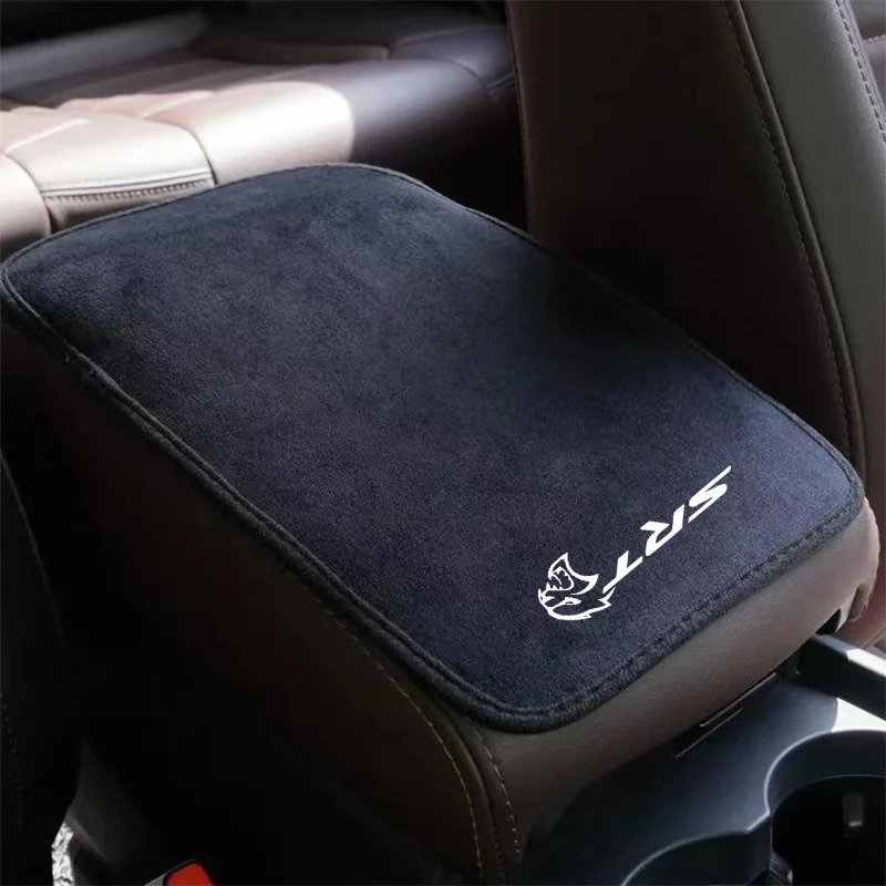 

Suede Leather Armrest Mat Arm Rest Protection Cushion Auto Armrests For Dodge Challenger Hellcat SRT 2008 2009 2010-2021