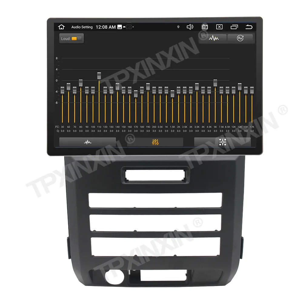 Фото Автомагнитола на Android 12 для Ford Raptor F150 2008-2014, автоматический GPS аудио Carplay видео, центральный мультимедийный плеер, стерео устройство 13,3 №5