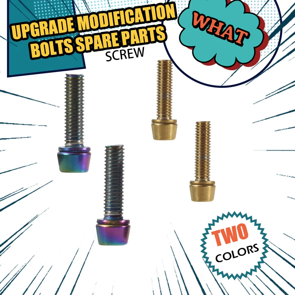 

6 шт., винты из алюминиевого сплава для мотоциклов