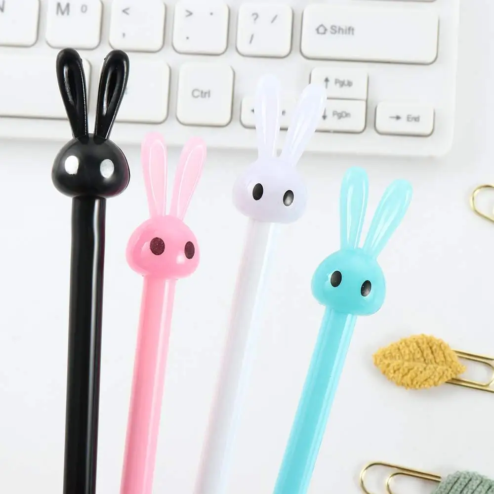 

Товары, инструмент для письма, нейтральная ручка, принадлежности для письма, ручка для подписи с мультяшным животным, милая фоторучка из искусственного кролика