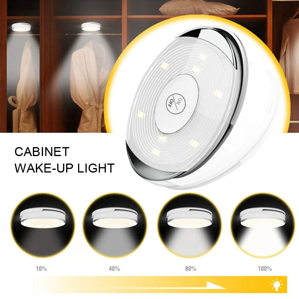 

Puck Desk Emergency Wake Up Cabinet Light Bedroom Warm White Kitchen 4000k Closet Wardrobe Mini LED Night Lamp Stairs Lighting