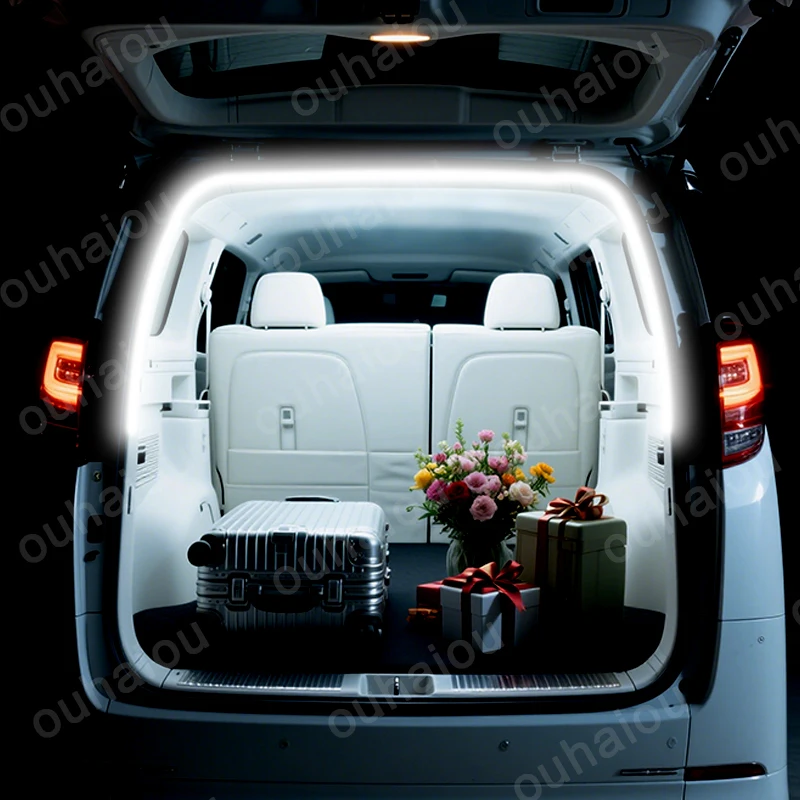 

Для Toyota Vellfire 20/30 модификация фонаря багажника атмосферные фонари белый теплый белый задний светодиодный светильник багажника