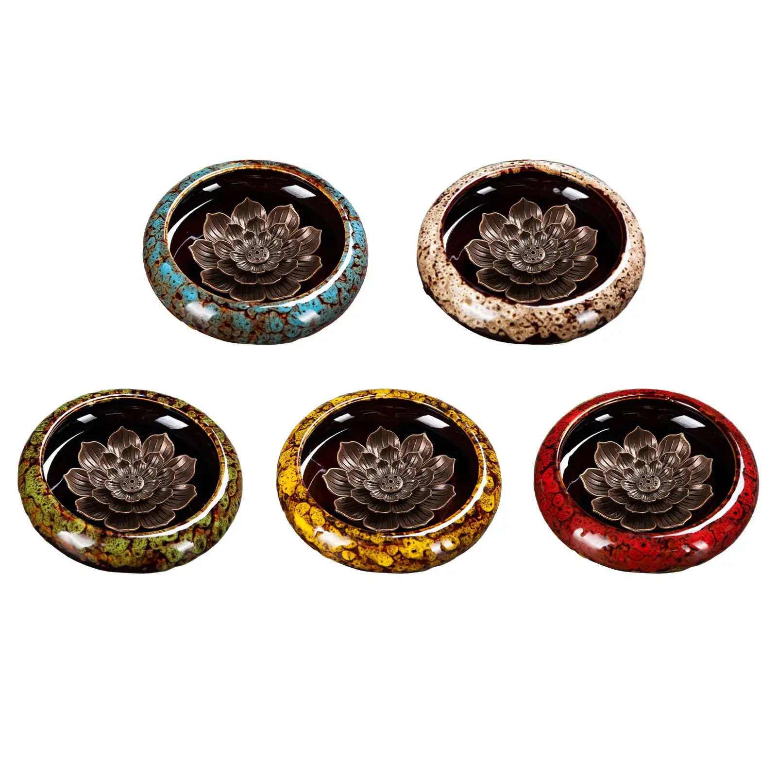 Держатель для благовоний палочек держатель в форме лотоса удобная элегантная