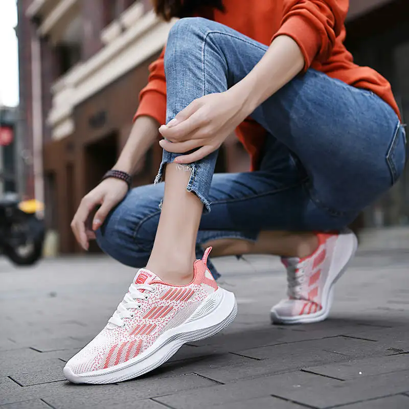 

Women's Sport Shoes On The Platform Ladies Running Sneakers Zapatode Sports Sneakers Ladies Trainers And Sneakers Shoes Tennis