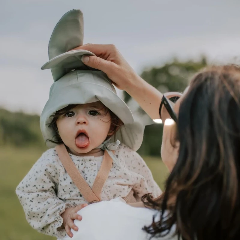 Swedish Ins Style Sun Hat Baby Sun Hat Fisherman Hat Beach Hat Summer Autumn Hat with Drawstring Elodie Custom Gift for Baby Kid