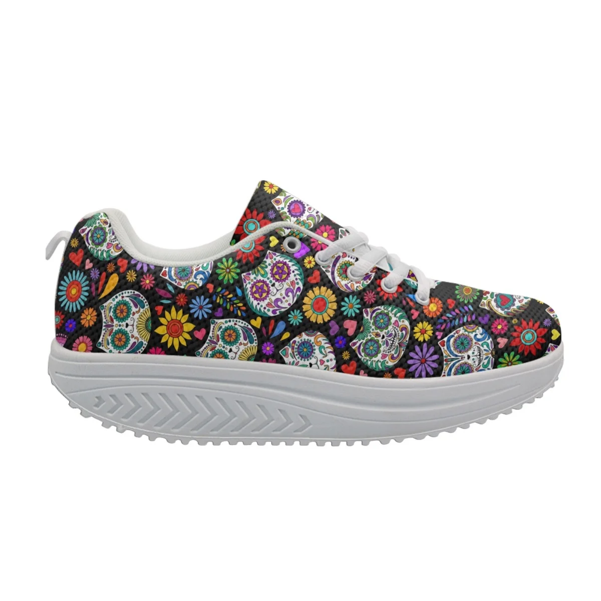 Brand Design Kawaii Owl Pattern Ladies Spring Autumn Platform Shoes Round Toe Soft Dirt Resistant Sneakers Zapatillas de Mujer