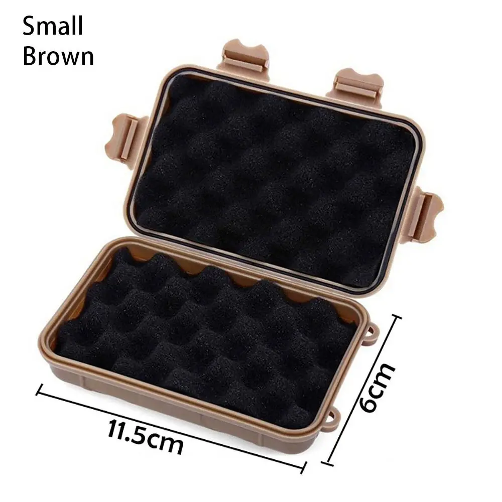 

прочный размер S/M/L, 1 шт., дорожный ящик для хранения, пластиковый герметичный ящик для выживания, уличный водонепроницаемый контейнер для кемпинга